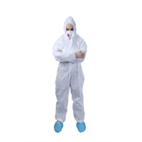 Breathable Microporous Coverall Disposable Protective Clothing