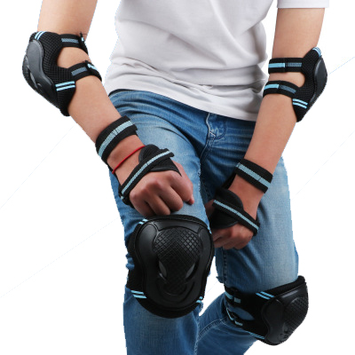 High Quality 3 In 1 Roller Skate Knee Elbow Wrist Pads Protective Gear Sets